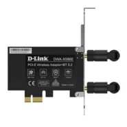 کارت شبکه بی‌سیم گیگابیت AX5400 و PCIe دی لینک مدل DWA-X586E