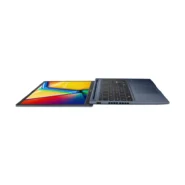 ASUS Vivobook 15 خانواده 1502 رنگ Quiet Blue نمای باز تخت بدون فینگرپرینت