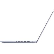 ASUS Vivobook 15 خانواده 1502 رنگ Icelight Silver نمای جانبی باز