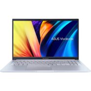 ASUS Vivobook 15 خانواده 1502 رنگ Icelight Silver نمای مستقیم جلو بدون نمایش سنسور اثر انگشت
