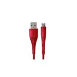 کابل تبدیل BUM-301 USB به MicroUSB بیاند (BEYOND) قرمز