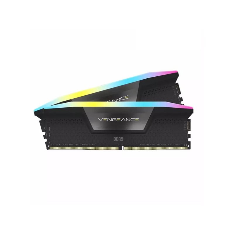 رم دسکتاپ کورسیر مدل VENGEANCE RGB DDR5 (2x24GB) CL38 5200Mhz ظرفیت 48 گیگابایت