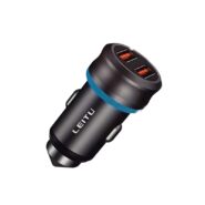 شارژر فندکی LC-C2 لیتو همراه کابل Micro-USB