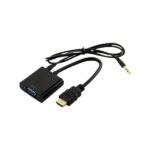 تبدیل HDMI به VGA مدل ST با کابل صدا پی نت (Pnet)