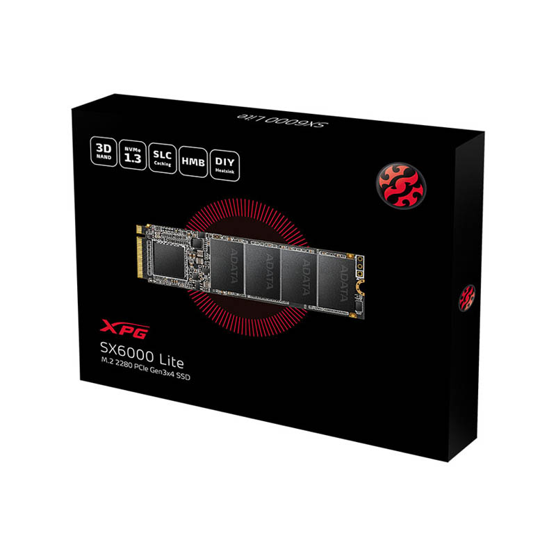 اس اس دی ای دیتا مدل SX6000 Lite 2280 M.2 PCIe ظرفیت 512 گیگابایت