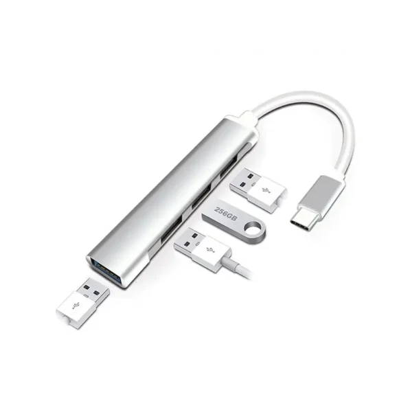 هاب T3604 پی نت (Pnet) USB3.0