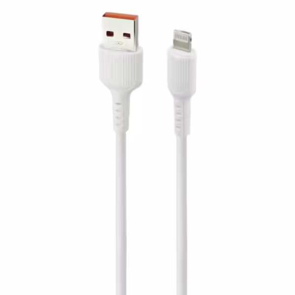 کابل آیفونی فست شارژ Mossory مدل M101L 2.4A