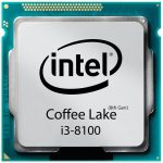 پردازنده مرکزی اینتل سری Coffee Lake مدل i3-8100