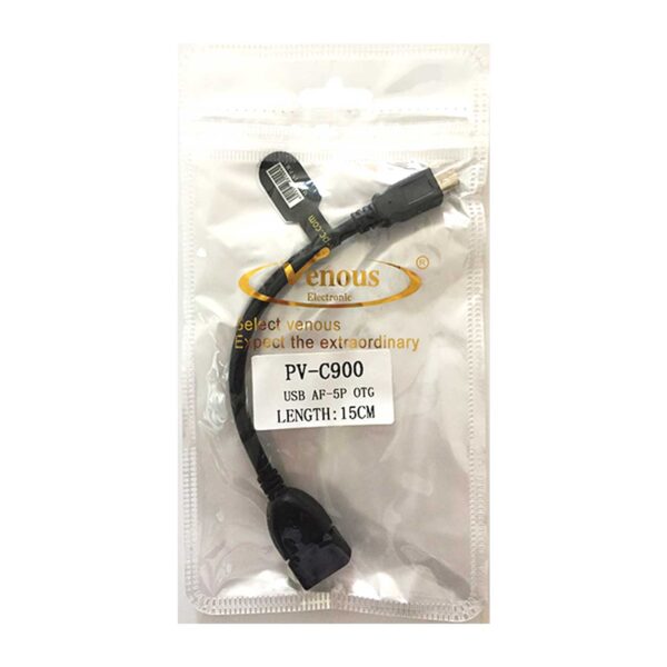 کابل تبدیل USB به ذوزنقه ونوس مدل PV-C900