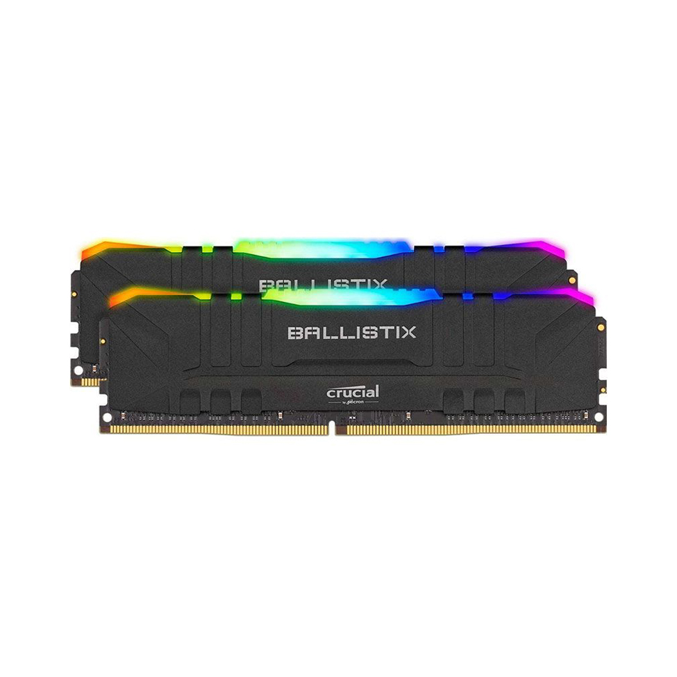 رم گیمینگ کروشیال مدل Ballistix RGB 32GB 16GB×2 DDR4 3600 MHz CL16
