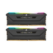 رم دسکتاپ کورسیر مدل VENGEANCE RGB PRO SL Black 8GBx2 3200MHz CL16 ظرفیت 16 گیگابایت