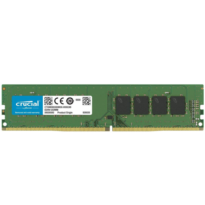 رم دسکتاپ DDR4 تک کاناله 2666  مگاهرتز کروشیال مدل CL17 ظرفیت 16 گیگابایت