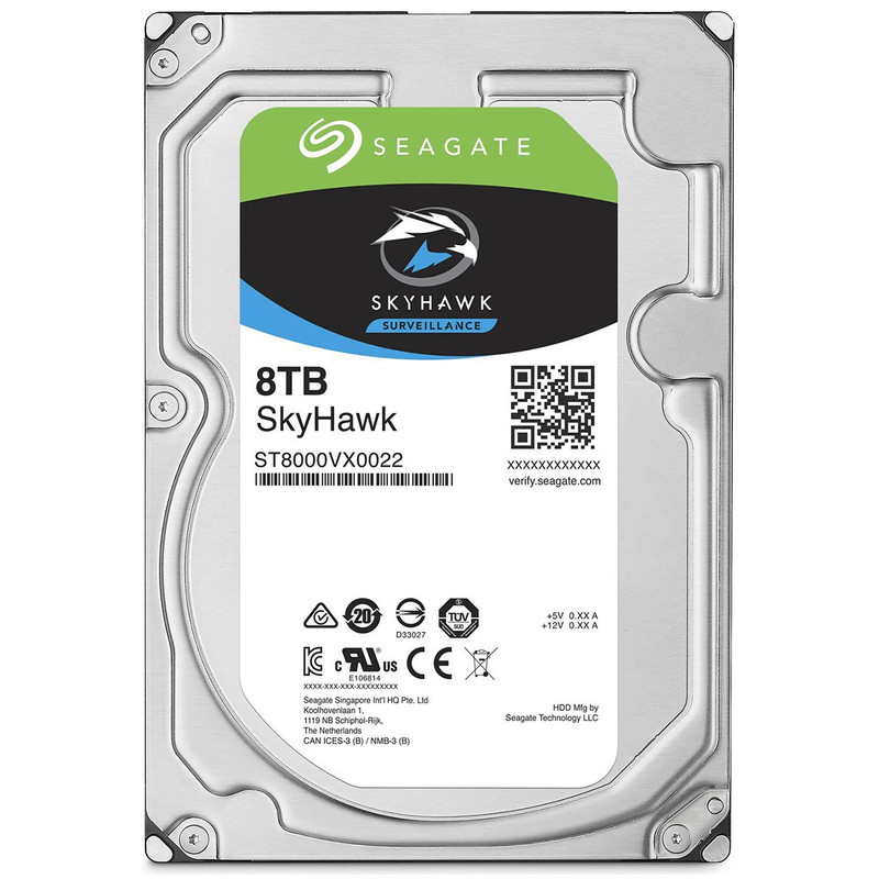 هارددیسک اینترنال سیگیت مدل SkyHawk ST8000VX0022 ظرفیت 8 ترابایت