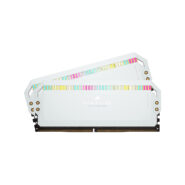 رم کورسیر مدل DOMINATOR PLATINUM RGB White 64GB 32GBx2 5200MHz CL40 DDR5 ظرفیت 64 گیگابایت