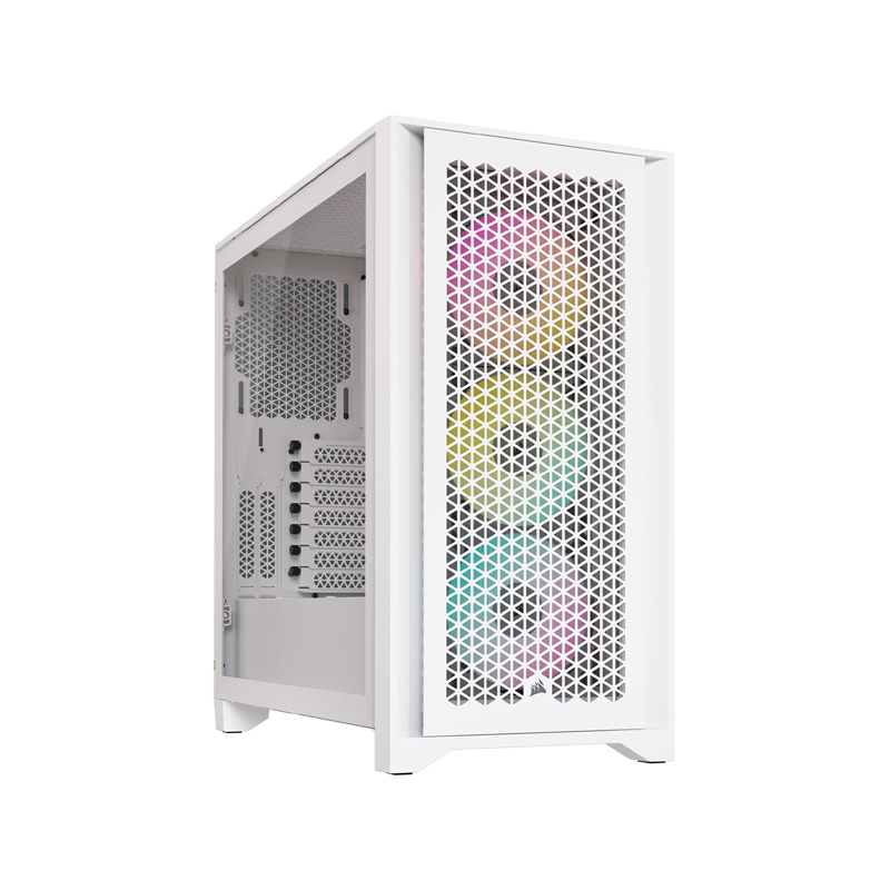 کیس کورسیر مدل iCUE 4000D RGB Airflow WHITE