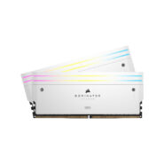 رم دسکتاپ کورسیر مدلDominator Titanium WH RGB (2x16GB) DDR5 7200MHz CL34 ظرفیت 32 گیگابایت