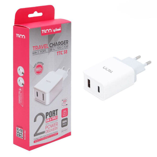 شارژر دیواری TTC 58 تسکو