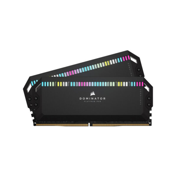 رم دسکتاپ کورسیر مدل Dominator Platinum RGB DDR5 (2x32GB) CL32 6400Mhz ظرفیت 64 گیگابایت