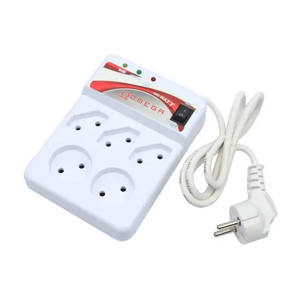 محافظ برق ۵خانه کلید دار امگا OMEGA