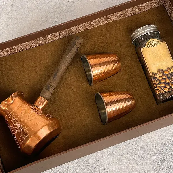 پک هدیه ظروف مسی MS12