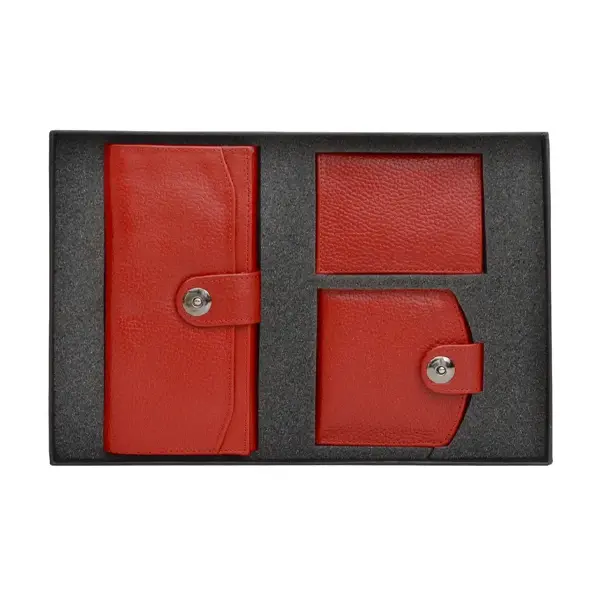 ست هدیه کیف چرم LS01