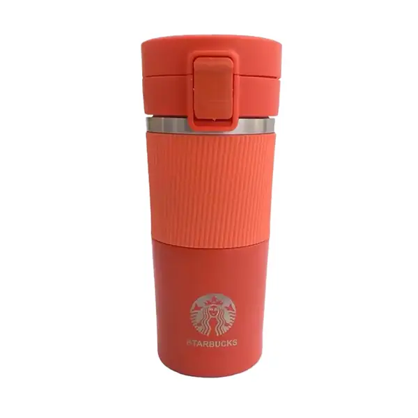 تراول ماگ دور سیلیکونی ۳۸۰ میل استارباکس