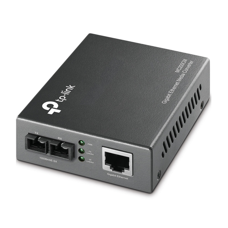 مدیا کانورتر تی پی-لینک مدل MC200CM Gigabit Multi-Mode Media Converter