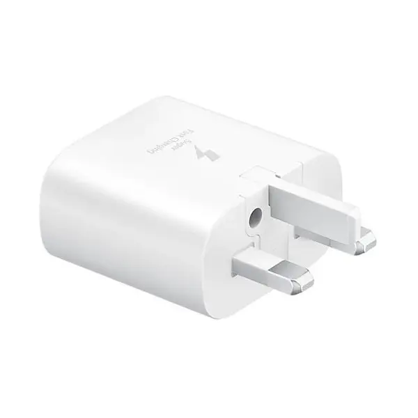 شارژر دیواری 25W سامسونگ SAMSUNG سفید