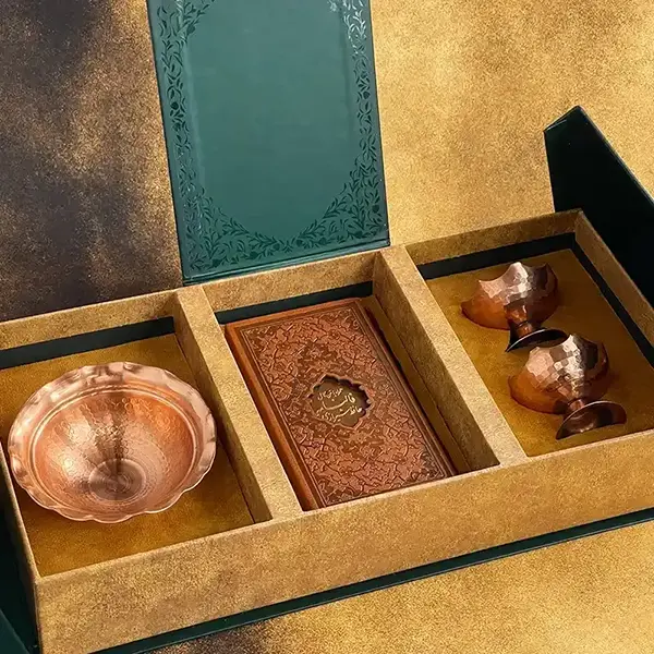 پک هدیه ظروف مسی MS08