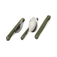 قاشق چنگال سبز کمپینگ